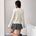 European And American Cross-border Knitted Sweater Coat, Elegant Long-sleeved Cable-knit Cardigan Coat_ecoleips.com