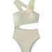 Women's Clothing Pure Color Sexy Hollow Swimsuit High End Durable One Piece Swimsuit_ecoleips.com