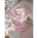 Women’s Clothing This Year's Popular Beautiful Shirt Pink Dopamine Short Sleeved T Shirt Female Summer New Design Top_ecoleips.com