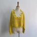 Women's Oversized Off-Shoulder V-Neck Sweater - Lazy Chic Knit Pullover With Distressed Details, Casual Loose Fit, Spring & Fall Fashion_ecoleips.com