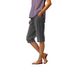 Women's High Waist Capri Pants Loose Fit Breathable Cotton Linen Blend Casual Trousers with Side Pockets And Seam Decoration_ecoleips.com