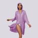 Women's Long Sleeved Bikini Cover up Cardigan Concealer Beach Sun Protection Sports Hooded Shirt Cross Border Foreign Trade Clothing_ecoleips.com