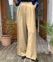 Women's Clothing Pleated High Waist Drape Wide Leg Versatile Casual Suit Pants Trousers_ecoleips.com
