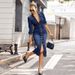 K New Women's Sexy And Fashionable Long Sleeved Dress_ecoleips.com