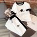 Women's Clothing Women's Trendy Star Print Color Block Two Piece Set European And American Summer For Formal & Casual_ecoleips.com