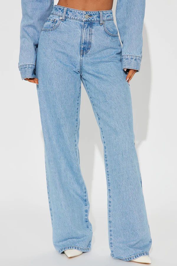 Women's High Waist Straight Leg Jeans Slim Fit With Heart Pocket Casual Fashion Light Blue Denim Full Length For Spring/Autumn & Summer_ecoleips.com