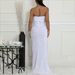 K New Style Elegant Socialite Off Shoulder Sexy Slim Fit Long Sleeved Dress With Sequins Long Skirt_ecoleips.com