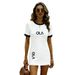 European And American Cross-border Summer New Style Letter Round Neck Short-sleeve Loose Casual Comfortable Dress 012_ecoleips.com