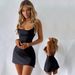 Women's Sleeveless Elegant Dress High Quality Waist Slimming Sophisticated Summer Dress_ecoleips.com
