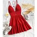 2025 Cross-Border European American Summer Vacation Leopard Print Backless Short Dress, Slimming, Pure And Sexy_ecoleips.com