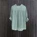 Cross-border Export Of Women's Linen Artistic Style, Three-quarter Sleeves, Stand-up Collar, Cotton-linen Shirt, Loose_ecoleips.com