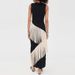 2026 Fashion O Neck Tassel Evening Dress Women's Spring Slim Bodycon Long Dress Summer Sleeveless Tank Bohemian Maxi Dress Mujer_ecoleips.com