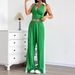 AD400 Quality Model 2025 Summer European And American Style Street Fashion Women's Polyester Casual Suit Direct From_ecoleips.com