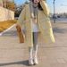 girl Women's Korean Style Mid-Length 2025 Winter New Loose Casual Coat Thickened Warm Fashion Cotton Padded Jacket_ecoleips.com