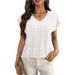 Chunky Knit V-Neck Sleeveless Sweater Vest For Women, Cable Crochet Tank Top Casual Layering Piece_ecoleips.com