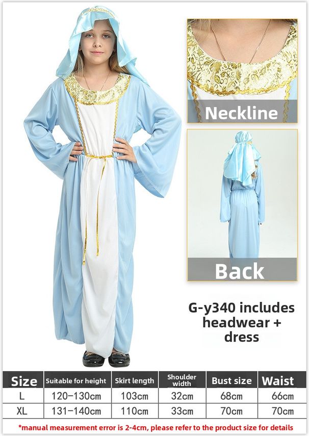 Costume For Middle Eastern Girls, Arab Girl Dubai Halloween Theme Party Outfit_ecoleips.com