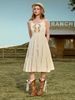 Bodycon Off-shoulder Design European American Sexy Dress, Cross-border Embroidered Gentle And Alluring Summer Dress_ecoleips.com