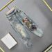 Women's Clothing Women's Baggy Jeans Women's New Elastic Waist High Waist Loose Slim Print Daddy Pants_ecoleips.com