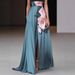 Women's Sleeveless Vests Digital Print Dresses Long Gowns_ecoleips.com