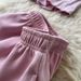 Women's Clothing Elegant Two Piece Set For Women V Neck Sleeveless T-Shirt High Waisted Wide Leg Pants Summer Sophisticated Outfit Women's Clothing_ecoleips.com