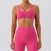 Women's Clothing Naked Hip Lifting Yoga Suit For Women Quick Drying Running Sports Back Beautifying Fitness Suit_ecoleips.com