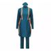 Women's Clothing Conservative Three Piece Swimsuit For Sun Protection Full Coverage High Elastic Diving And Surfing Split Swimsuit_ecoleips.com