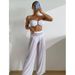 Summer Sexy Vacation Three-piece Set Perspective Bikini Women's Swimwear Elegant Fashionable Beachwear_ecoleips.com