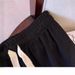 Women's Corduroy Pants High Waist Wide Leg Casual Trousers For Spring Autumn Winter - Pure Black Soft Stretch Comfortable Daily Wear_ecoleips.com