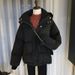 Women's Clothing Women's Short Hooded Padded Coat Winter Jacket With Button Detail - Lightweight Warm Puffer Coat For Students & Office Ladies_ecoleips.com