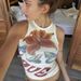 Women's Clothing Pure Desire Hot Girl Letter Print Shaped Vest Women's Short Slim Sleeveless Top Outer Wear_ecoleips.com