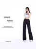 Dopamine Candy-colored Straight-leg Jeans For Women, 2026 Summer New High-waisted Loose Slimming Wide-leg Pants_ecoleips.com