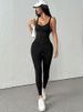 Black Sexy Backless Sling Jumpsuits Summer Women Streetwear Fashion Rompers Elegant Female Bodycon Club Party Jumpsuits Clothing_ecoleips.com