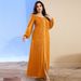 Women's Clothing High Luxury Style Dress Slim Fit Lady Slim Hand Sewn Long Skirt_ecoleips.com