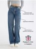 Women's Wide-Leg Jeans – High Waist Flared Denim Pants – Fashion Stretch Cotton Trousers_ecoleips.com
