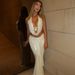 2025 Spring Summer New Women's Fashion Sexy Backless Halter Top Slim Fit Bodycon Skirt Set_ecoleips.com