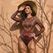 Women's Two Piece Swimwear Long Sleeve Mesh Swimsuit UPF 50+ 2026 New Smart Swimsuit SPF High Elasticity Padded Beachwear_ecoleips.com