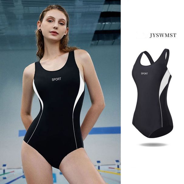 Jiyang Women's One Piece Swimsuit Triangle 2023 Summer Professional Racing Swimming Pool Dedicated Ladies Clothing_ecoleips.com