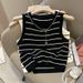 Women's Vest Tank Tops Sexy Stripe_ecoleips.com