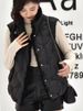 Women's Clothing Cotton Vest Stylish Lightweight High-Neck Cotton Vest For Women - Casual Layering Piece In White & Black (One Size Fits All)_ecoleips.com