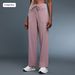 Evrlue's New Double 6 Zero Feel Waist Cinching Drawstring Wide Leg Pants, Large Pockets, Versatile Fitness And Sports Pants For Women_ecoleips.com