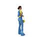 Women's Clothing Retro High Waisted Striped Skinny Jeans For Women In Autumn New Hot Girl Ins Color Corrected Slimming Slightly Spicy Trousers_ecoleips.com