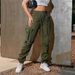 Women's Clothing Overalls Summer Sports Pants Functional Tactical Pants Cuff Casual Pants_ecoleips.com