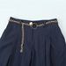 Aria Basics Aria Basics Cross-border European And American Women's Fashion, Popular On , Long Casual Shorts With Chain Belt_ecoleips.com