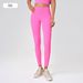 New Dropshipping Style, Seamless Yoga Pants, High Waisted, Hip Lifting, Tummy Flattening, Suitable For Running, Sports, And Fitness, Cropped Length._ecoleips.com