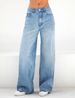 High Waist Wide Leg Jeans For Women – Loose Fit, Long Length, Comfortable & Stylish Casual Pants_ecoleips.com
