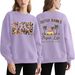 Cross-Border European American Versatile Fashion Outer Island Print Women's Hoodie, Autumn And Winter Fleece Crew Neck_ecoleips.com