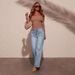 European And American Cross-Border High-Waisted Jeans For Women 2025 Spring New Slimming Wide-Leg Retro Style Elegant_ecoleips.com