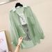 Women's Clothing New Loose Sun Protection Shirt For Women Summer Thin Outer Wear Fashion Chiffon Shirt Temperament Tops For Women_ecoleips.com