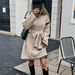 Oversized V-Neck Knit Dress With Adjustable Waist Tie – Boho Chic Long Sleeve Midi Dress For Women_ecoleips.com