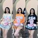 Petite Women's Slimming Casual Fashionable Sporty Two Piece Summer Outfit Short Sleeved Top With Short Shorts Set_ecoleips.com